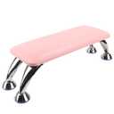 Big Arm Rest for Nails Cushion, Microfiber Leather Hand Rest for Nails Tech, Hand Rest Pillow for Nails Toenails, Detachable Nail Art Accessories Tool for Nails Tech (Pink)