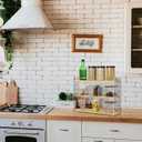 Coffee Mug Holder Wooden Cup Station Organizer 3-Tier Cup Holder for Coffee Bar Mug Display Rack for Countertop Mug Holder Shelf for Home Kitchen Pine Wood