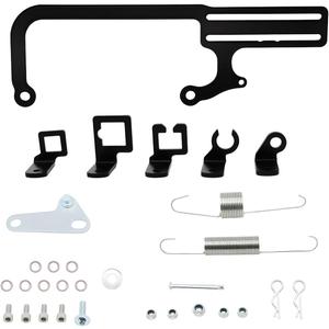 304147 EZ-EFI Cable Mount Kit Carburetor Throttle Cable Mount Bracket Compatible with GM 700R4