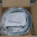 Okllen 2 Pack Galvanized Serving Stand, Metal 2 Tier Cupcake Tray Stand, Vintage Dessert Appetizer Display Stand, Rustic Home and Garden Display Stand for Country Farmhouse, Kitchen