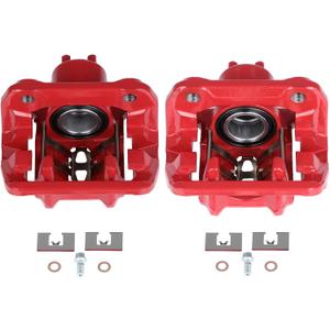 cciyu 19B6886 19B6887 Rear Left & Right Brake Calipers With Bracket For Acura For RDX 2013-2018,For Honda For Crosstour 2012-2015,For Honda For CR-V 2007-2016
