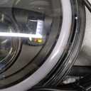 7 inch led Headlight Round 2pc Projector 7 inch Halo led Headlight H6024 DOT Approved Hi/Lo Beam DRL Amber Turn Signal Compatible with Jeep Wrangler JK TJ CJ Compatible with Chevy and miata