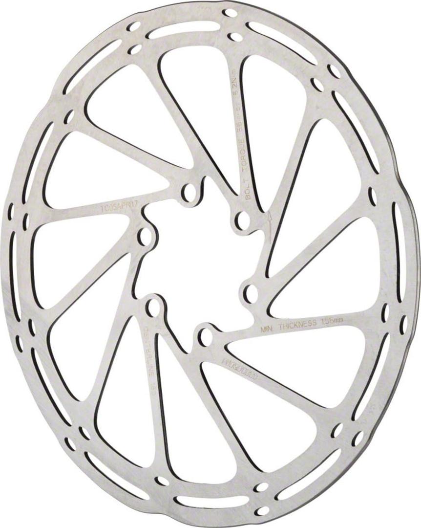 Sram Centerline Rounded Brake Disc One-piece silver Diameter 160mm