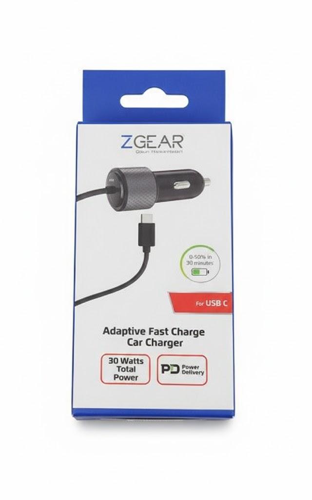 ZGear 2.4AMP Car Charger Type-C