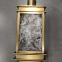 Livex Lighting 2-Light Fixture, Antique Brass, 9.5 x 5.5 x 20.5
