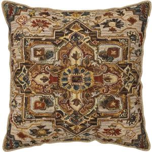 Terracotta Gold Vintage Velvet Pillow Covers 18x18 Inch Tan Brown Khaki Bohemian Tapestry Carpet Throw Pillows for Couch Soft Cushion Covers Pillowcase Aztec Boho Rug Pillow Cases for Bed Living Room