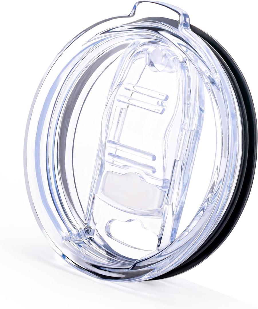 20 oz Tumbler Replacement Lid for YETI Rambler,Atlin, SUNWILL Cup,Spill Proof Splash Resistant Lids Covers for 3.2" Cup Mouth (1 Pack)