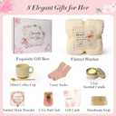 Get Well Gifts for Women Feel Better Gifts Baskets for Woman After Surgery Cancer Care Package,Thinking of You Sympathy/Birthday Gift Baskets Hug in a Box Gifts for Women,Mom,Her,Wife