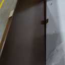 DELAVIN 59 Inch Large Solid Wood Dining Table for 4-6 People, Mid Century Rectangular Kitchen Table, Farmhouse Oak Dining Room Table for Dining Room, Living Room, Easy Assembly, Walnut