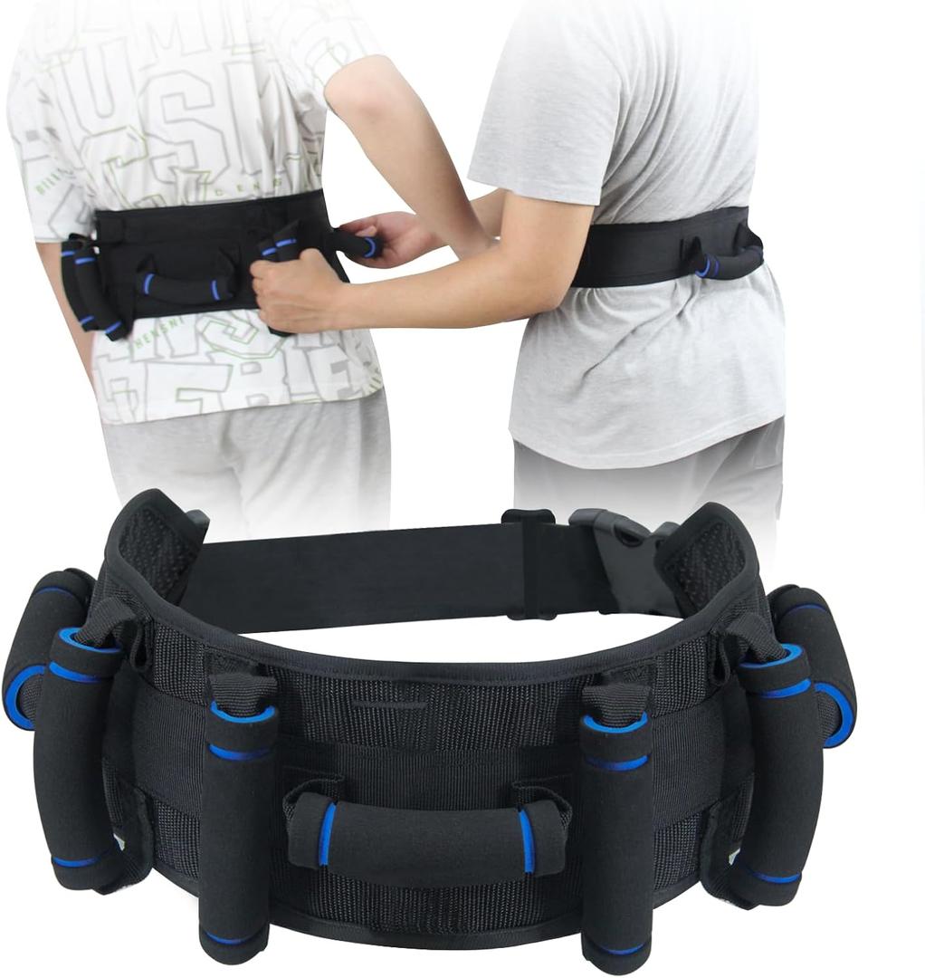 Gait Belts Transfer Belt for Seniors with Handles, Gate Belts Medical for Elderly, Gait Belts for Seniors, Lift Belts Quick Release Buckle, Medical Nursing Safety Belt Patient Assist