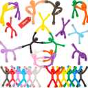 30Pcs Magnet Men, Refrigerator Magnetic Toys, Fun Humanoid Magnet Sensory Fidget Travel Toys for Kids, Magnetic People Building Figures for Fridge, Whiteboard Decorative Gifts Stuffers