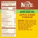 5 x Kettle Brand Made with Avocado Oil Apple Cider Vinegar Chips, 6 Oz Bag (EXP 09/26/26)