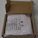 Amazon Basics Lightweight Super Soft Easy Care Wrinkle Free Microfiber 3 Piece Bed Sheet Set with 14-Inch Deep Pockets, Twin, Gray Crosshatch, Printed, Kids, Men & Women Bedding