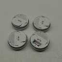 Smoke Detector, Hardwired Interconnected Smoke Detectors, Smoke Alarm with Replaceable 9V Battery, Interconnects Up to 12 Fire Alarms Smoke Detectors, Fire Alarm with Test/Silence Button 4 Packs