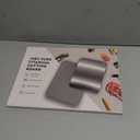 Titanium Cutting Board, 100% Pure Titanium Cutting Boards for Kitchen, Double-Sided Food-Grade Chopping Board for Meat, Vegetables & Fruits, Dishwasher-Friendly (13.75''X9.83'')