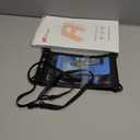 Rynapac Large Waterproof Phone Pouch [Up to 10"] - 2 Pack IPX8 Waterproof Phone Case for iPhone 17 16 15 Pro Max Galaxy S26 Ultra, Touchscreen & Underwater Photography, Beach Cruise Essentials 2026