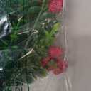 HyeFlora Artificial Flowers for Outdoor Indoor Garden Home Decoration, Faux Flower Daisy with Eucalyptus Leaves Fake Plants Greenery Boxwood Porch Patio, 2 Bundles (Purple Pink)