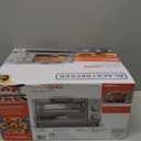 BLACK+DECKER Crisp 'N Bake Air Fry Countertop Convection Toaster Oven, Medium Capacity, 4-Slice, 5-in-1, Fits 9 Pizza, 30-Min Timer, Bake, Broil, Air Fry, Toast, Keep Warm, Stainless Steel