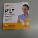 REVIX Microwave Heating Pad for Neck and Shoulders Back, Microwavable Heated Neck Wrap Warmer with Moist Heat, Lavender Aromatherapy Hot and Cold Pack