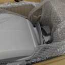 Ayleid Retractable Garden Hose Reel,1/2 in x 100 ft Wall Mounted Hose Reel, with 9- Function Sprayer Nozzle, Any Length Lock/Slow Return System/Wall Mounted/180Swivel Bracket (Gray)