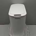 TIPGO 5 Gallon Motion Senor Bathroom Trash Can with Lid, Automatic Garbage Can Touchless, Smart Plastic Waste Basket for Narrow Spaces, Bathroom, Office, Bedroom, Living Room (White)