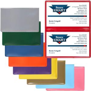 StoreSMART - Plastic Folding Card Holders Variety 10-Pack - RPP2915VP-10