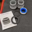 Connects 40mm hose to 1½" standard filter ports
