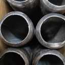 GeilSpace 6 Pack 3/4"  30" Pre-Cut Black Metal Pipe, Industrial Steel Fits Standard Three Quarters Inch Black Threaded Pipes and Fittings - Vintage DIY Industrial Shelving (3/4"  30")