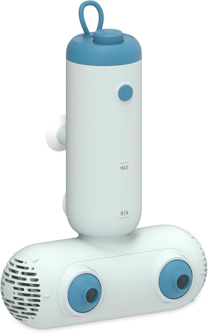 Eazy2hD Bath Jets for Tub, Portable Bath Spa with Dual Jets for Bathtub, Bubble Bath Massage at Home Spa, Bath Accessories for Women, Men Relaxing Daily Use