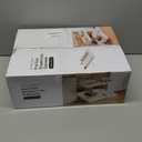 2 Pack Pull Out Cabinet Organizer,21.8" Deep Slide Out Drawer for Cabinets Adhesive Pull Out Drawers Heavy Duty Pull Out Shelves for Kitchen,Cupboard,Pantry,Bathroom-Black