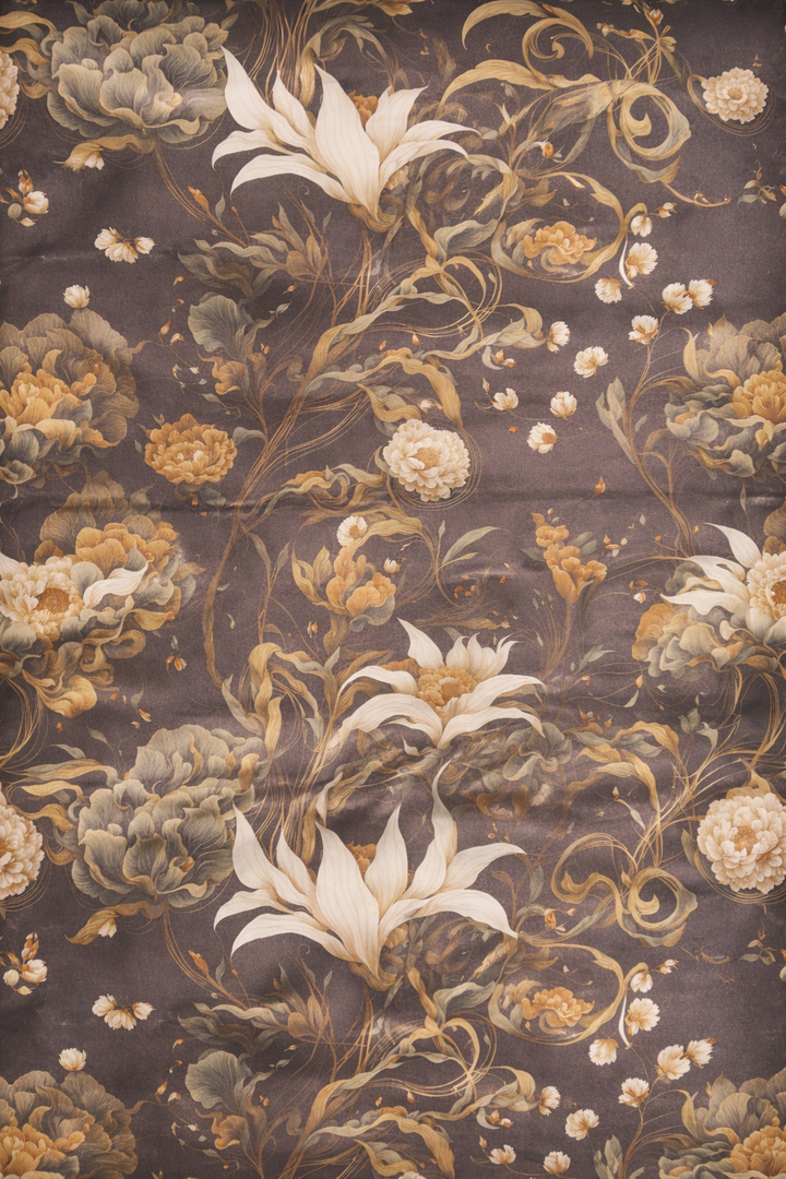 16In197In Vintage Wallpaper Peel and Stick Toile Contact Paper Black and Brown Peel and Stick Wallpaper Removable Self-Adhesive Wallpaper Country for Bedroom Living Room Decoral