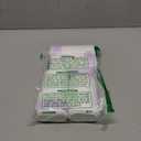 30 Gallon Drawstring Trash bags, White, 130 Counts