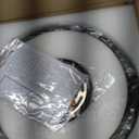 Crystal Ceiling Light Fixture, Modern Flush Mount Ceiling Light, Black Crystal Chandelier for Kitchen Bedroom Bathroom Entryway Hallway