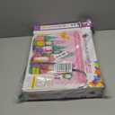 Magna-Tiles Castle DLX 48-Piece Magnetic Construction Set, The Original Magnetic Building Brand