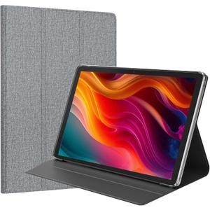 2024 Tablet Case for DOMATON D106C 10 inch, Anti-Slip Soft Back Cover Case, Protective Shock Proof, Light Weight Gray