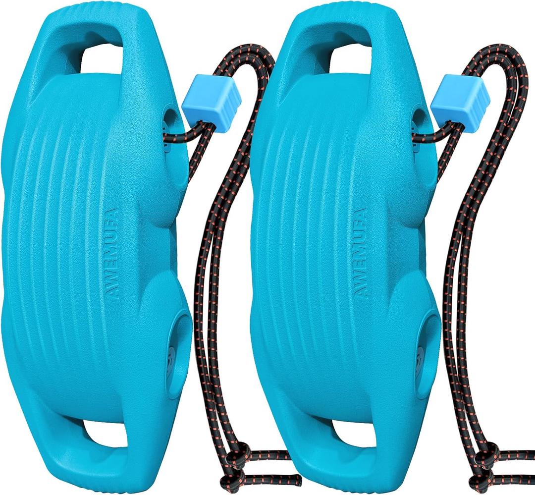 AWEMUFA Boat Fenders Easy to Install Bumper for Docking Ideal Fender for Pontoon, Bass, Jet Ski and Fishing Boats, 