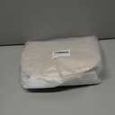 Vegan Leather Crossbody Bags for Women, Medium Cross Body Purse with Wide Adjustable Strap LightWeight (White)