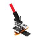 Square Badge Machine, Button Maker Press Machine, with Rotating Metal Plate, Heavy Duty Metal Fridge Photo Magnet Machine, for DIY Homemade Badge