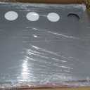 Large 85LB Automatic Chicken Feeder No Waste, Rat Proof Metal Poultry Feeder with 10 Feeding Ports, Rust-Proof Galvanized Steel Auto Chicken Feeder with Locking Lid for Chickens, Geese, Duck & Poultry