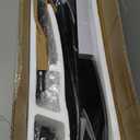 52" Ceiling Fans Without Lights, Solid Wood Ceiling Fan with Remote Control and DC Motor, Ceiling Fan no Light with 3 Blades, Indoor Outdoor Ceiling Fans for Patios, Bedroom- Matte Black