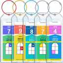 Cruise Luggage Tag Holder for Royal Caribbean & Celebrity 5 Pack, Cruise Ship Essentials 2026 Waterproof, Cruise Must Haves Durable