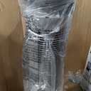 Lasko Oscillating Tower Fan with Remote, Quiet Floor Fans for Bedroom, 42", Woodgrain and Grey, T42954, 42.5"