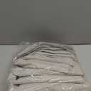 NICETOWN 100% Blackout Linen Curtains 90" Long for Bedroom, Thermal Insulated Living Room Curtains with Liner, Farmhouse Style Linen Blend Window Draperies for Dining Room (2 Panels, 52" W, Natural)