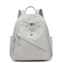 Tanweibago Mini Nylon Women Backpacks,11L Small Ladies backpacks Casual Lightweight Women Shopping Travel Daypack (Grey)