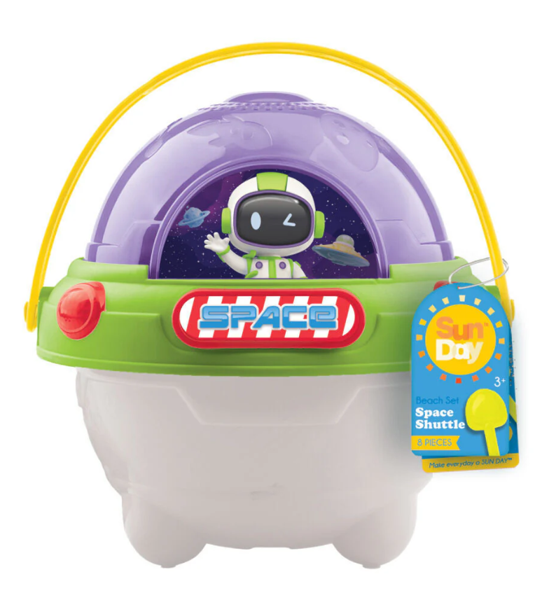 Sun Day Space Shuttle Beach Toy Set