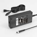 180W Docking Station Power Adapter Compatible with Dell Dock WD19S wd22tb4 ud22 K17A WD19TB WD15 Thunderbolt Monitor Pro Dock WD25 Smart SD25 Supply Cord LA180PM200 Laptop Charger 7.4 * 5.0mm