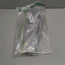 Sea Team 24-Pack Artificial Glitter Berry Stem Ornaments, Decorative Bead Sticks, Glittery Twigs, Picks, Branches for Christmas Tree, Small Vase, Holiday, Wedding, Party (15 Inches, Silver)