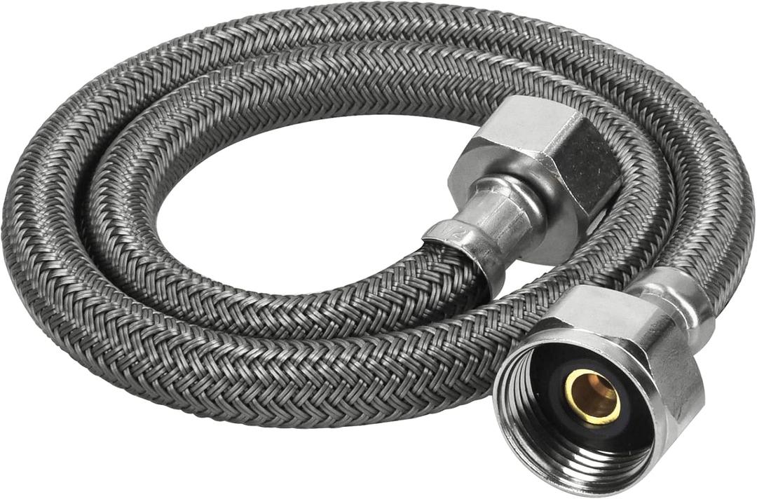 Rubber hose for WC, 60 cm, vinyl general uses Rubber hose for WC, 60 cm, vinyl general uses