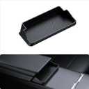 BASENOR 2026 Tesla Model Y Model 3 Center Console Sunglasses Holder, Armrest Key Holder Storage Box for 2025 2026 Model Y Juniper 2024 2025 2026 Tesla 3 Highland