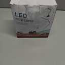 Pink Desk Lamp with Clamp Light,9 Brightness+5 Color Clip on Light,4000mAh Battery Rechargeable Desk Lamp Cute,48 LED Desk Light, Cordless Small Clip on Reading Light for Bed/Headboard/Bedside Table